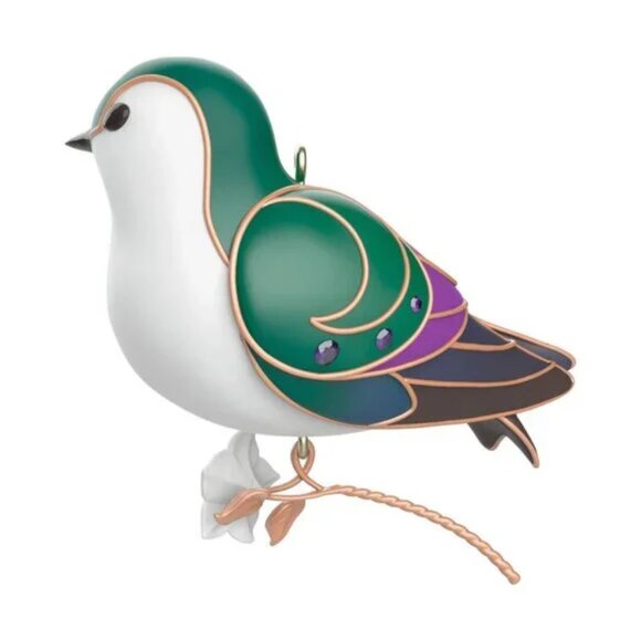 The Beauty of Birds Violet-Green Swallow Ornament NEW - Picture 11 of 11